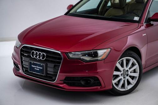 Garnet Red Pearl Effect 2013 Audi A6 3.0T Prestige Quattro
