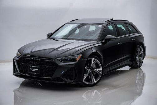 Mythos Black Metallic 2021 Audi RS 6 Avant 4.0T