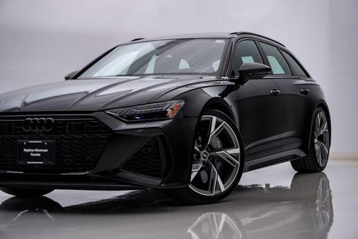 Mythos Black Metallic 2021 Audi RS 6 Avant 4.0T