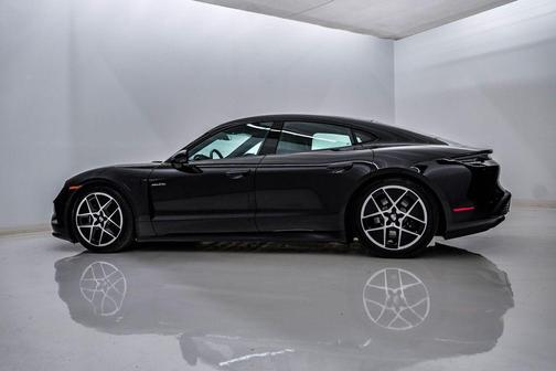 Jet Black Metallic 2025 Porsche Taycan **PORSCHE CERTIFIED**