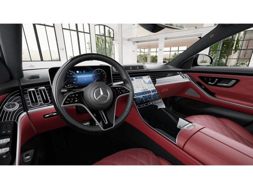 Obsidian Black Metallic 2026 Mercedes-Benz S-Class 4MATIC