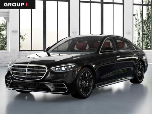 Obsidian Black Metallic 2026 Mercedes-Benz S-Class 4MATIC