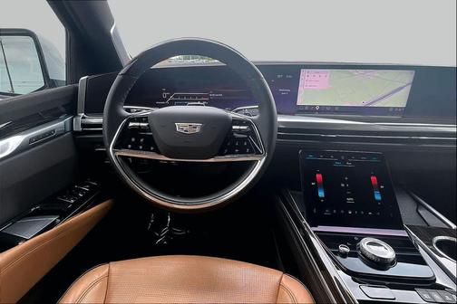 Crystal White Tricoat 2025 Cadillac Escalade ESV Premium Luxury