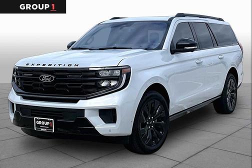 Space Silver Metallic 2025 Ford Expedition Max Platinum