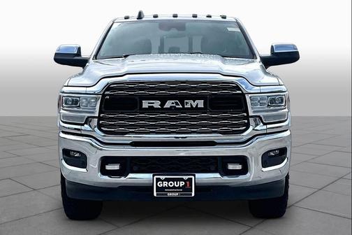 Pearl White 2019 RAM 2500 Limited Crew Cab 4x4 6'4' Box