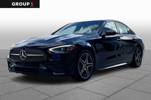 Black 2022 Mercedes-Benz C-Class C 300