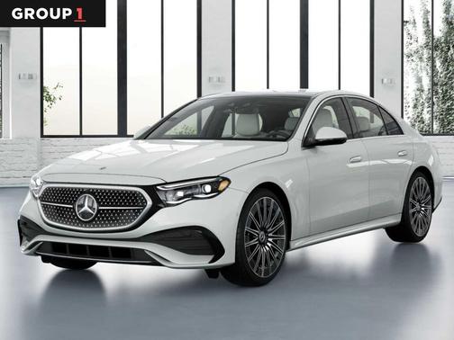 MANUFAKTUR Moonlight White Metallic 2026 Mercedes-Benz E-Class 4MATIC