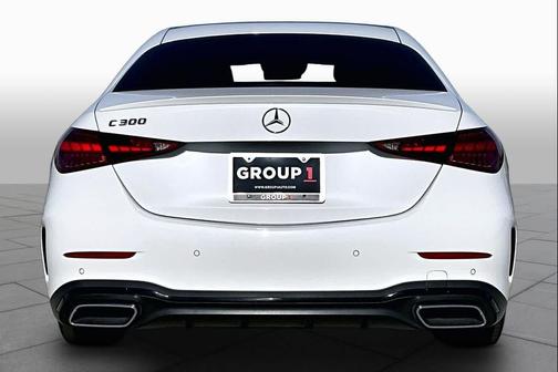 MANUFAKTUR Moonlight White Metallic 2023 Mercedes-Benz C-Class Sedan