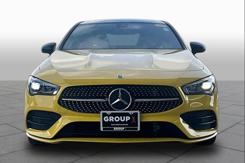 Sun Yellow 2023 Mercedes-Benz CLA 250 Base