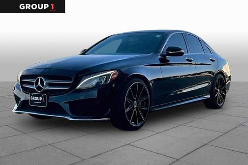 Black 2015 Mercedes-Benz C-Class C 400 4MATIC