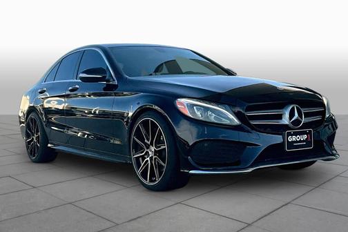 Black 2015 Mercedes-Benz C-Class C 400 4MATIC