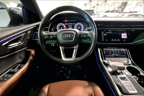 Orca Black Metallic 2021 Audi Q8 55 Premium Plus