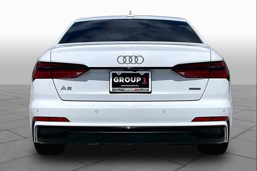Glacier White Metallic 2025 Audi A6 55 Prestige
