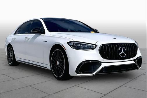 MANUFAKTUR Moonlight White Metallic 2025 Mercedes-Benz AMG S 63 E 4MATIC