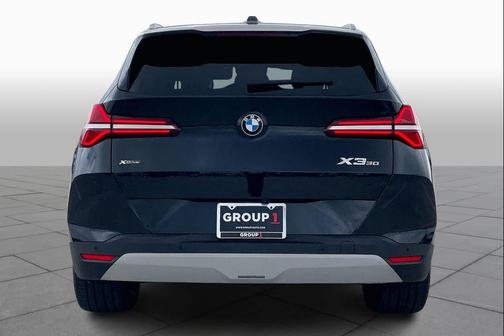 Black Sapphire Metallic 2025 BMW X3 30 xDrive