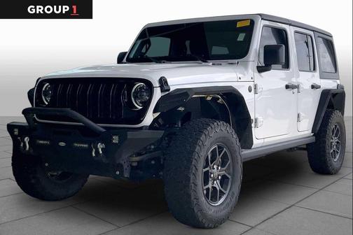 Bright White Clearcoat 2024 Jeep Wrangler Willys