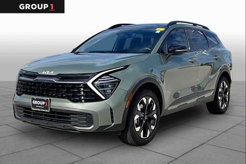 Jungle Green 2024 Kia Sportage X-Line