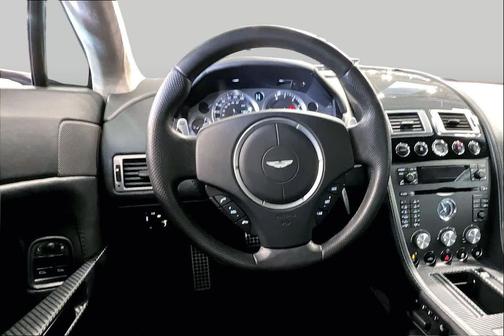 Black 2008 Aston Martin V8 Vantage Base
