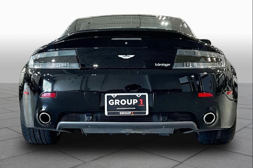 Black 2008 Aston Martin V8 Vantage Base