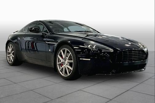 Black 2008 Aston Martin V8 Vantage Base