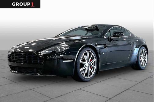 Black 2008 Aston Martin V8 Vantage Base