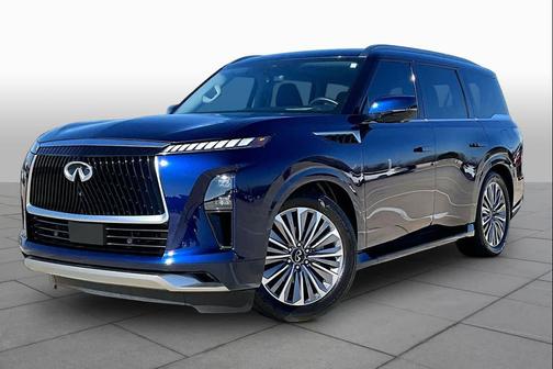 Grand Blue 2025 INFINITI QX80 Luxe
