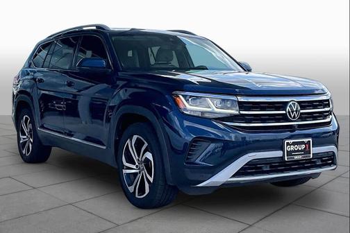 Tourmaline Blue Metallic 2021 Volkswagen Atlas 2.0T SEL