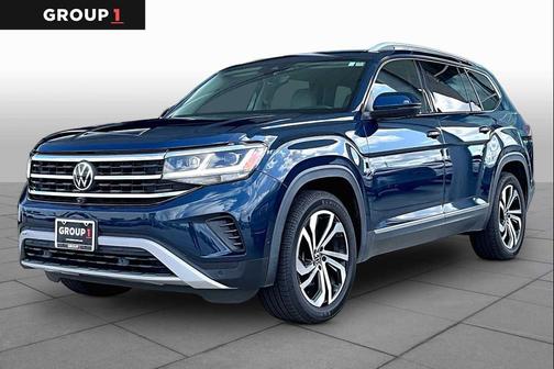 Tourmaline Blue Metallic 2021 Volkswagen Atlas 2.0T SEL