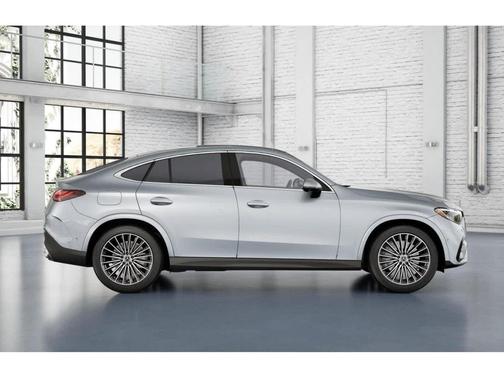 Cirrus Silver Metallic 2026 Mercedes-Benz GLC 300 4MATIC Coupe