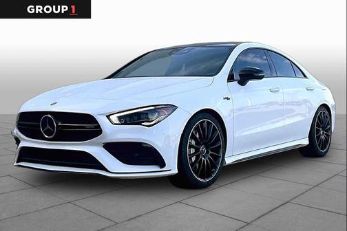 Polar White 2023 Mercedes-Benz AMG CLA 35 4MATIC