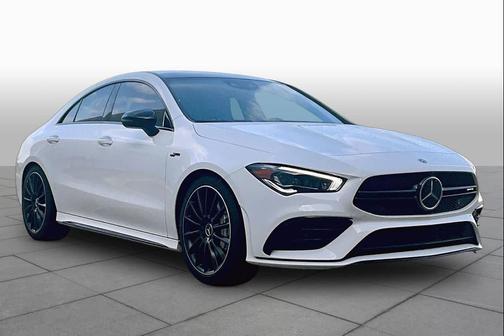 Polar White 2023 Mercedes-Benz AMG CLA 35 4MATIC