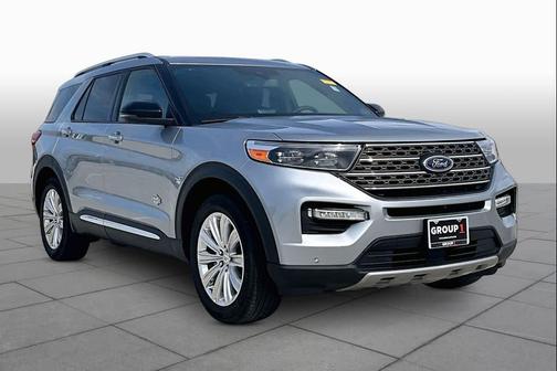 Iconic Silver Metallic 2023 Ford Explorer King Ranch