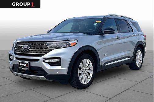 Iconic Silver Metallic 2023 Ford Explorer King Ranch