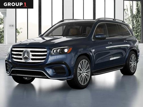 Twilight Blue Metallic 2026 Mercedes-Benz GLS 450 4MATIC
