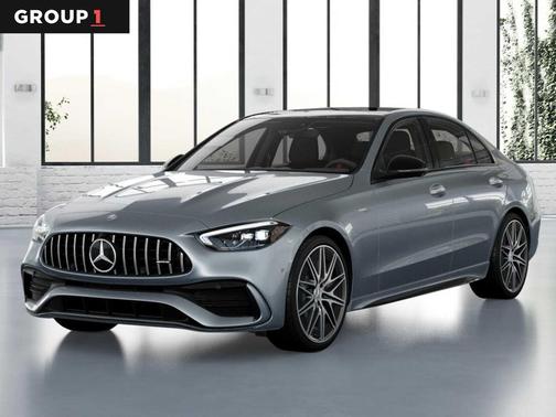 Cirrus Silver Metallic 2026 Mercedes-Benz AMG C 43 4MATIC