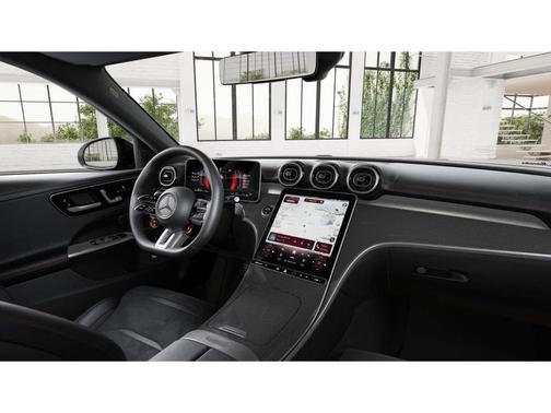 Cirrus Silver Metallic 2026 Mercedes-Benz AMG C 43 4MATIC