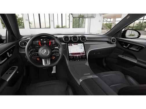 Cirrus Silver Metallic 2026 Mercedes-Benz AMG C 43 4MATIC