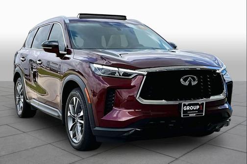 Deep Bordeaux 2024 INFINITI QX60 Luxe