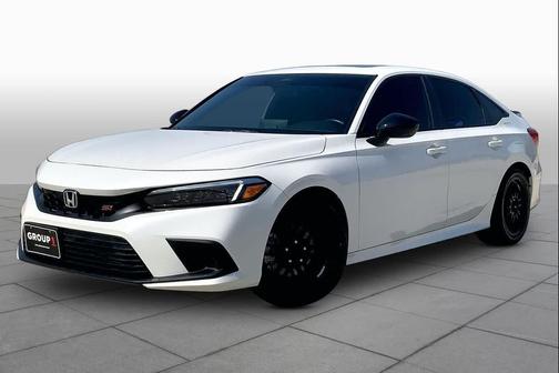 Platinum White Pearl 2024 Honda Civic Si Base