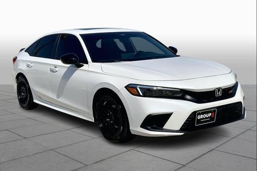 Platinum White Pearl 2024 Honda Civic Si Base