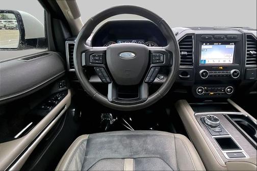 White Platinum Metallic Tri-Coat 2019 Ford Expedition Max Limited