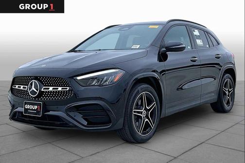 Night Black 2025 Mercedes-Benz GLA 250 4MATIC