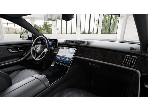 MANUFAKTUR Moonlight White Metallic 2026 Mercedes-Benz S-Class 4MATIC