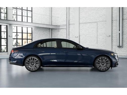 Nautical Blue Metallic 2027 Mercedes-Benz E-Class E 450 4MATIC