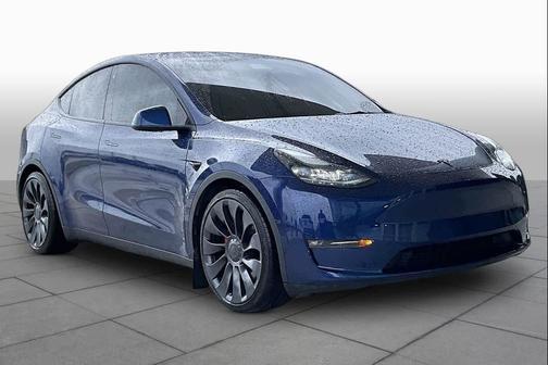 Deep Blue Metallic 2021 Tesla Model Y Performance Dual Motor All-Wheel Drive