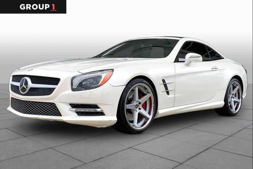 Diamond White Metallic 2014 Mercedes-Benz SL-Class SL 550