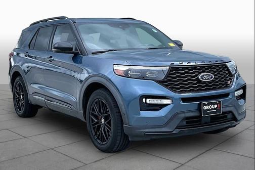 Blue Metallic 2020 Ford Explorer ST