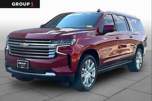 Radiant Red Tintcoat 2023 Chevrolet Suburban 4WD High Country