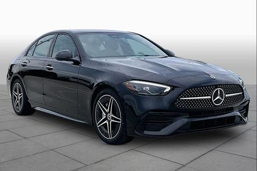 Black 2025 Mercedes-Benz C-Class C 300 4MATIC