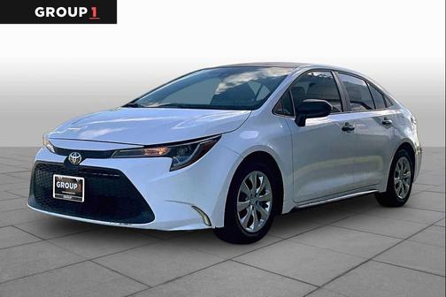 Super White 2020 Toyota Corolla LE